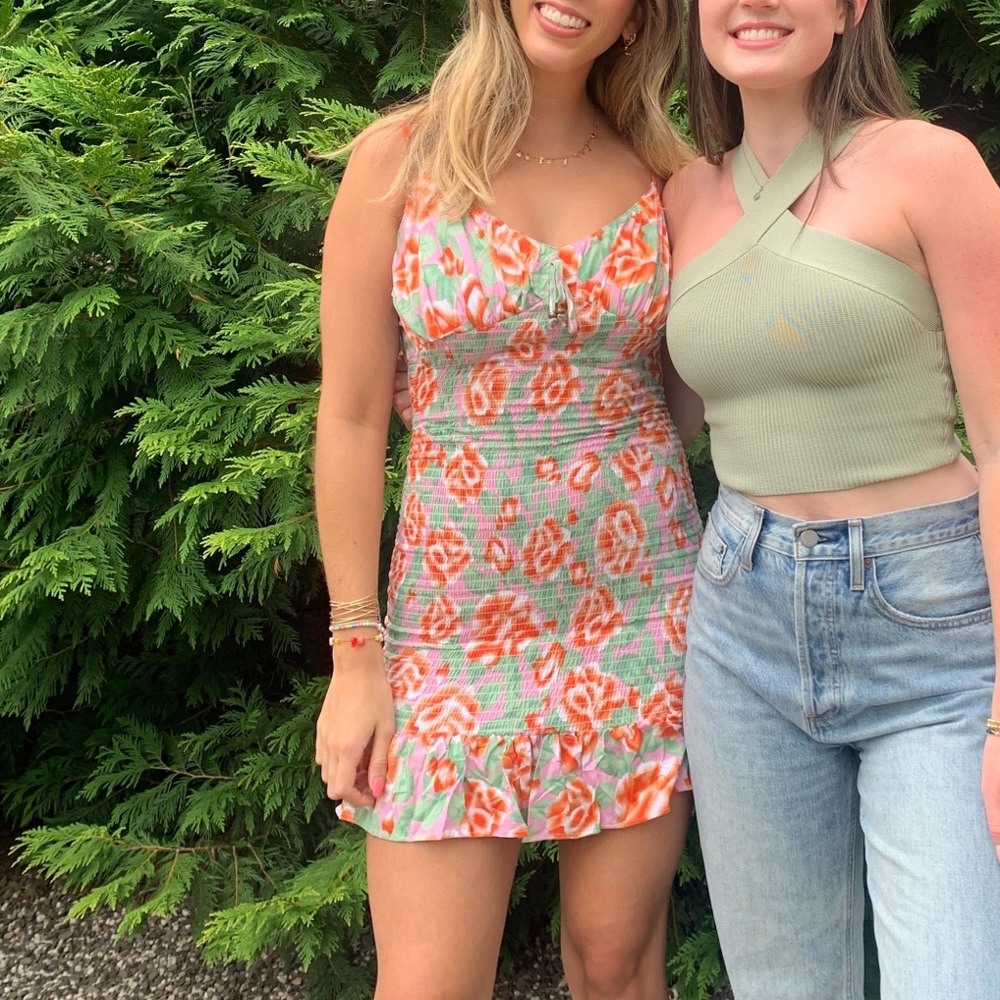 Floral Mini Dress